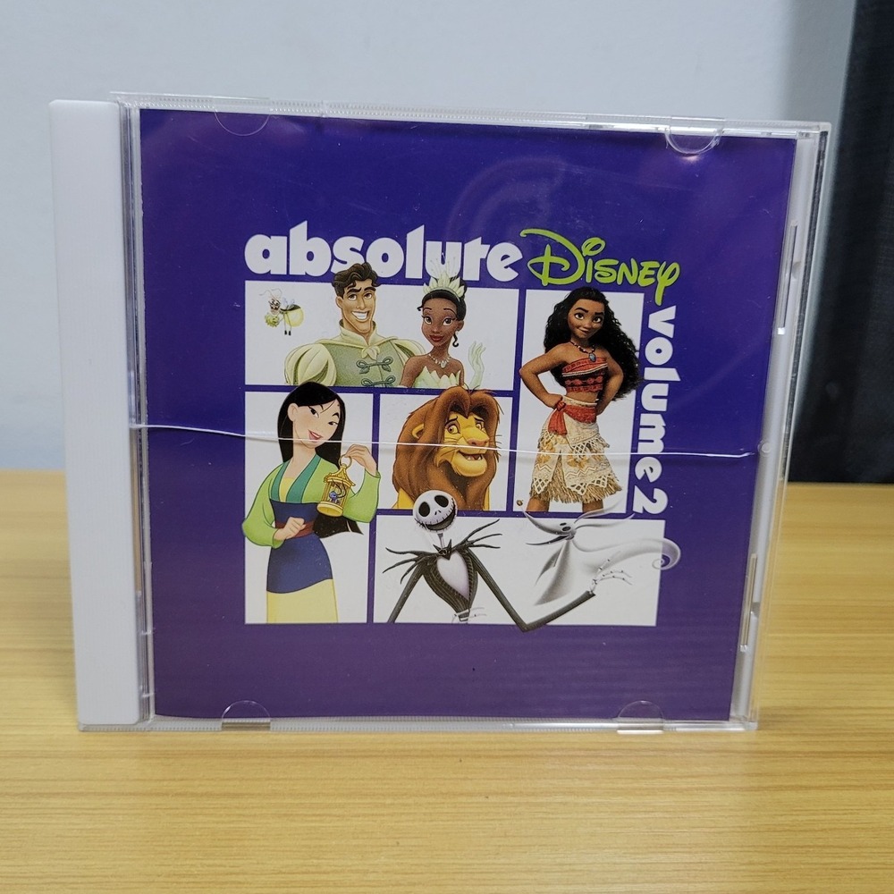 Absolute Disney CD Vol 2 hits Lion King Nightmare Before Christmas Moana Mulan
